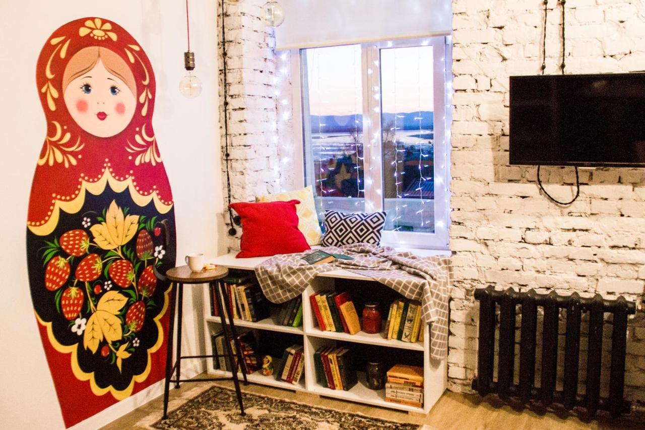 Matryoshka Apartment Khabarovsk Esterno foto